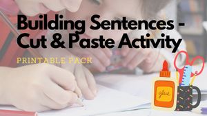 Build and Write Sentences - Free Printables Pack